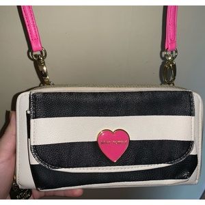 Betsey Johnson crossbody wallet